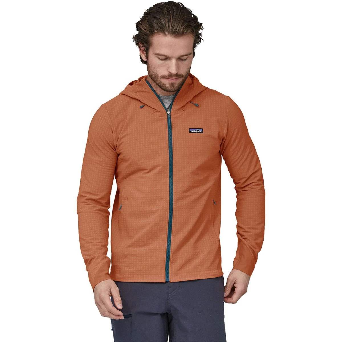 Patagonia R1 TechFace Hooded Fleece Jacket - Men's 3 Patagonia R1 TechFace Hooded Fleece Jacket - Men's