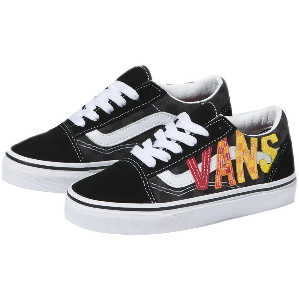 Vans Flame Old Skool V Skate Shoe - Toddlers' 5 Vans Flame Old Skool V Skate Shoe - Toddlers' - Image 3