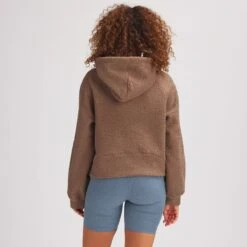 GOAT Fleece 1/2-Zip Pullover Hoodie - Women's -Chic Clothing Store FOS D1