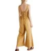 FREE PEOPLE After All Rouched Jumpsuit - Women's -Chic Clothing Store GOLNUG D1