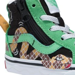 Vans Sk8-Hi Reissue Side-Zip Snake Shoe - Toddlers' -Chic Clothing Store GREBLA D2