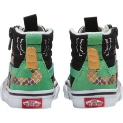 Vans Sk8-Hi Reissue Side-Zip Snake Shoe - Toddlers' -Chic Clothing Store GREBLA D3