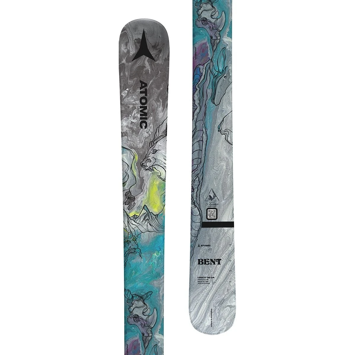 Atomic Bent Chetler Jr Ski - 2022 - Kids' 4 Atomic Bent Chetler Jr Ski - 2022 - Kids' - Image 2