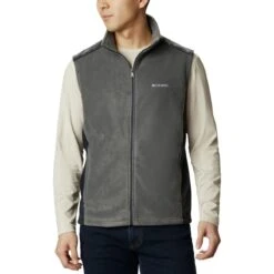 Columbia Steens Mountain Fleece Vest - Men's -Chic Clothing Store GRI
