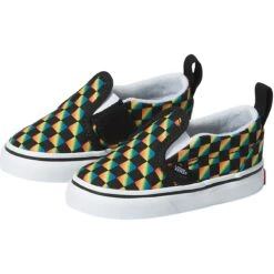 Vans Gradient Rainbow Slip-On V Shoe - Toddlers' -Chic Clothing Store GRRACHBL D1