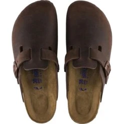 Birkenstock Boston Soft Footbed Leather Clog - Women's -Chic Clothing Store HABOILLEA D2