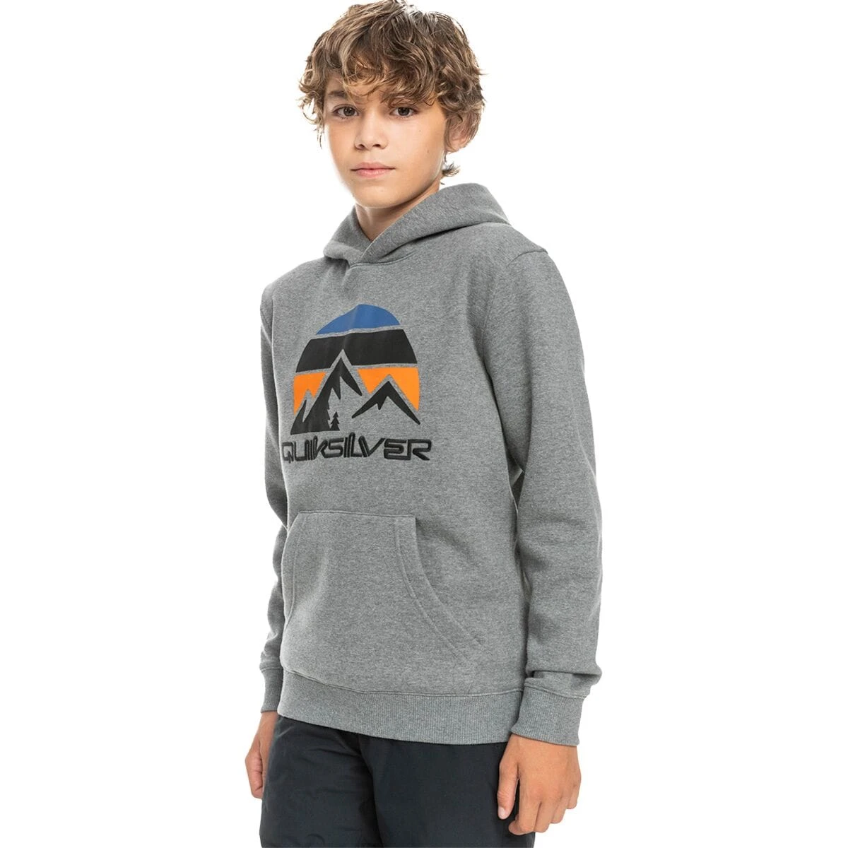 Quiksilver Big Logo Snow Hoodie - Kids' 6 Quiksilver Big Logo Snow Hoodie - Kids' - Image 4