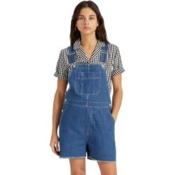 Brixton Christina Short Overall - Women's 12 Brixton Christina Short Overall - Women's -Chic Clothing Store INDRIN
