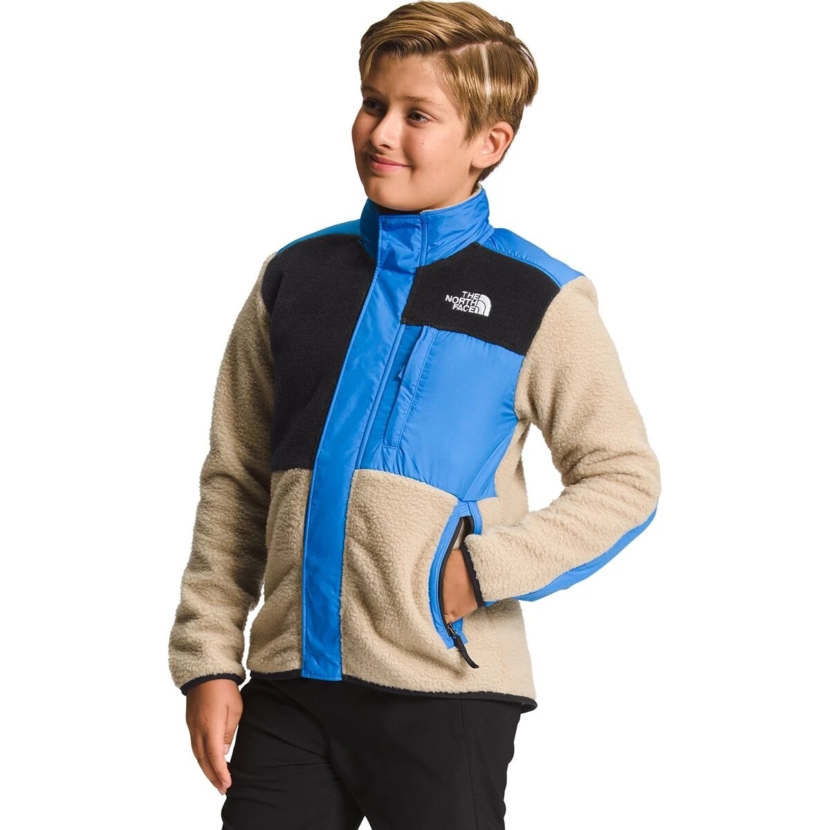The North Face Forrest Fleece Mashup Jacket - Boys' 3 The North Face Forrest Fleece Mashup Jacket - Boys'