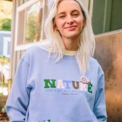 We Are Nature Crew Sweatshirt -Chic Clothing Store LIGBLU D2