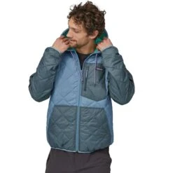 Patagonia Diamond Quilted Bomber Hooded Jacket - Men's -Chic Clothing Store LIGPLUGRE 1