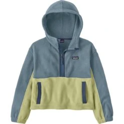 Patagonia Microdini Cropped Pullover Hoodie - Kids' 13 Patagonia Microdini Cropped Pullover Hoodie - Kids' -Chic Clothing Store LIGPLUGRE 3