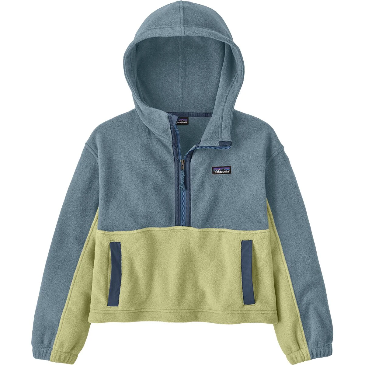 Patagonia Microdini Cropped Pullover Hoodie - Kids' 7 Patagonia Microdini Cropped Pullover Hoodie - Kids' - Image 5