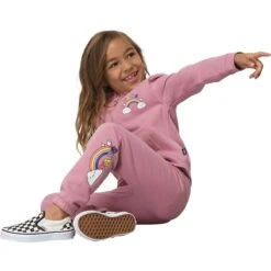 Vans Happy Bow Sweatpant - Toddler Girls' -Chic Clothing Store LIL D2