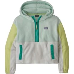 Patagonia Microdini Cropped Pullover Hoodie - Kids'