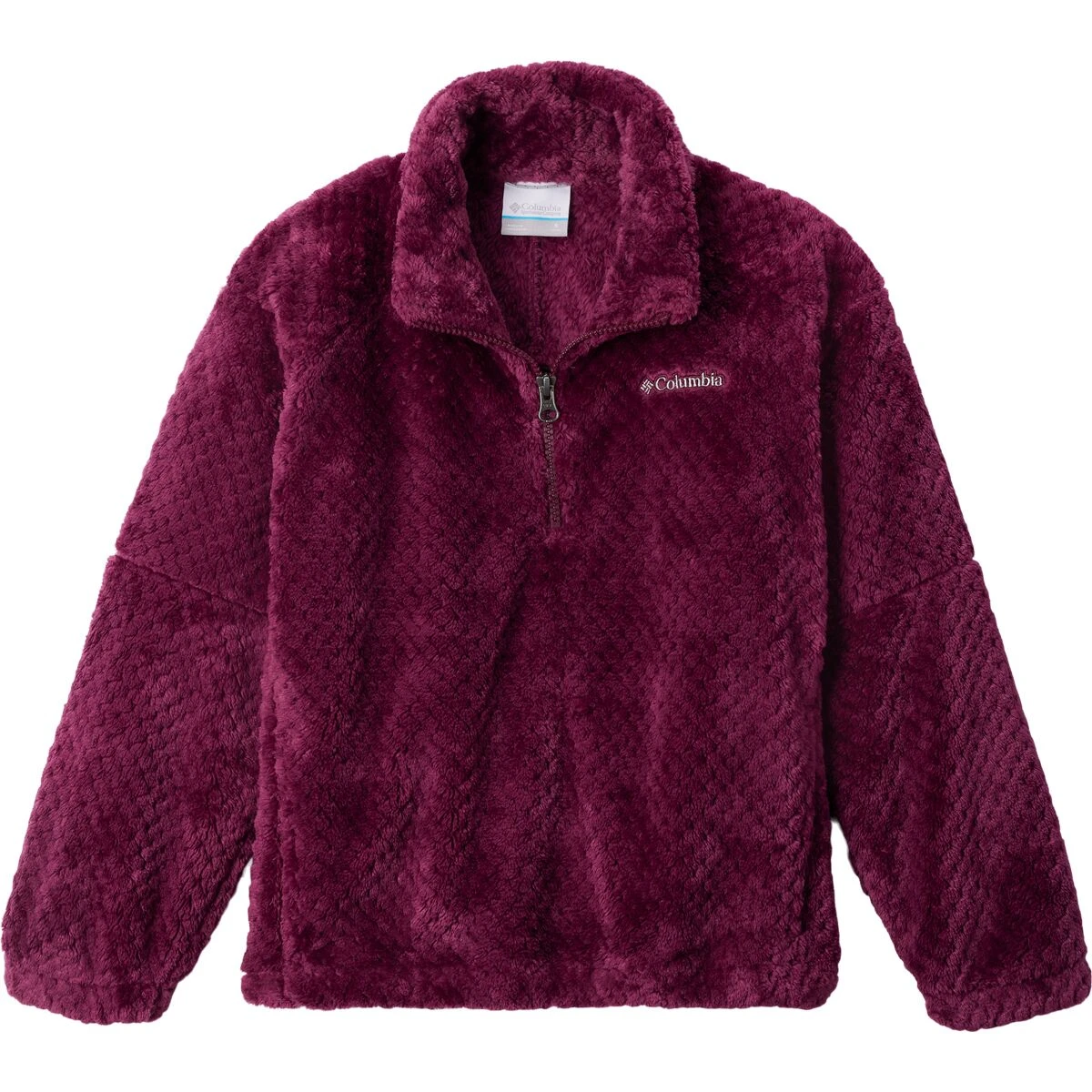 Columbia Fire Side II Sherpa 1/2-Zip Jacket - Girls' 6 Columbia Fire Side II Sherpa 1/2-Zip Jacket - Girls' - Image 4