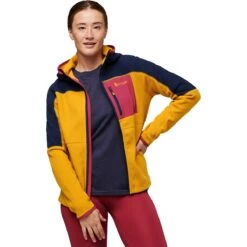Cotopaxi Abrazo Hooded Full-Zip Fleece Jacket - Women's -Chic Clothing Store MARAMB D7
