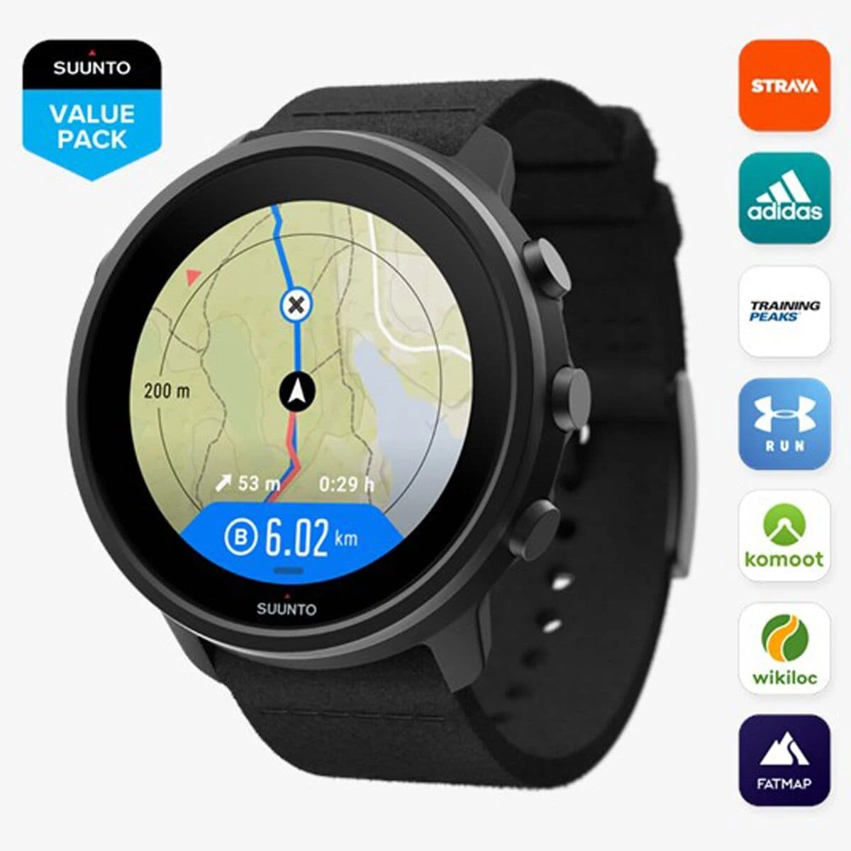 Suunto 7 Titanium Sport Watch 5 Suunto 7 Titanium Sport Watch - Image 3