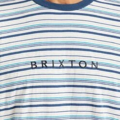 Brixton Hilt Boxy Alpha Line Short-Sleeve Knit T-Shirt - Men's -Chic Clothing Store MOOCBEJOBL D4