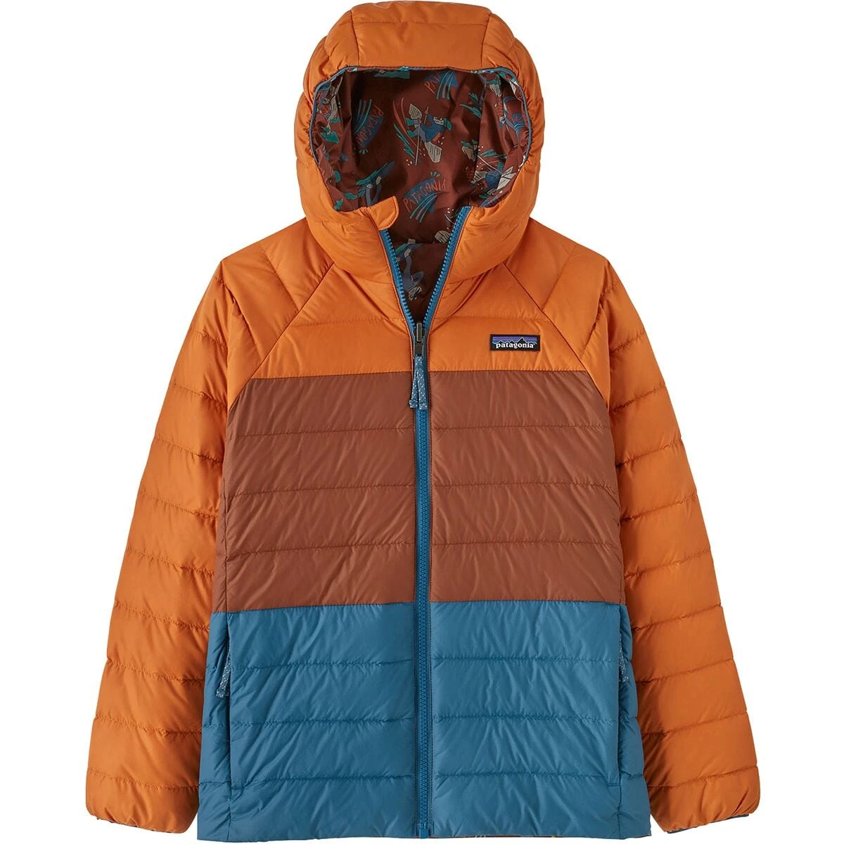 Patagonia Reversible Down Sweater Hoodie - Kids' 7 Patagonia Reversible Down Sweater Hoodie - Kids' - Image 5
