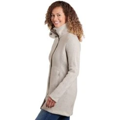 KUHL Highland Long Fleece Jacket - Women's 9 KUHL Highland Long Fleece Jacket - Women's -Chic Clothing Store NAT D2