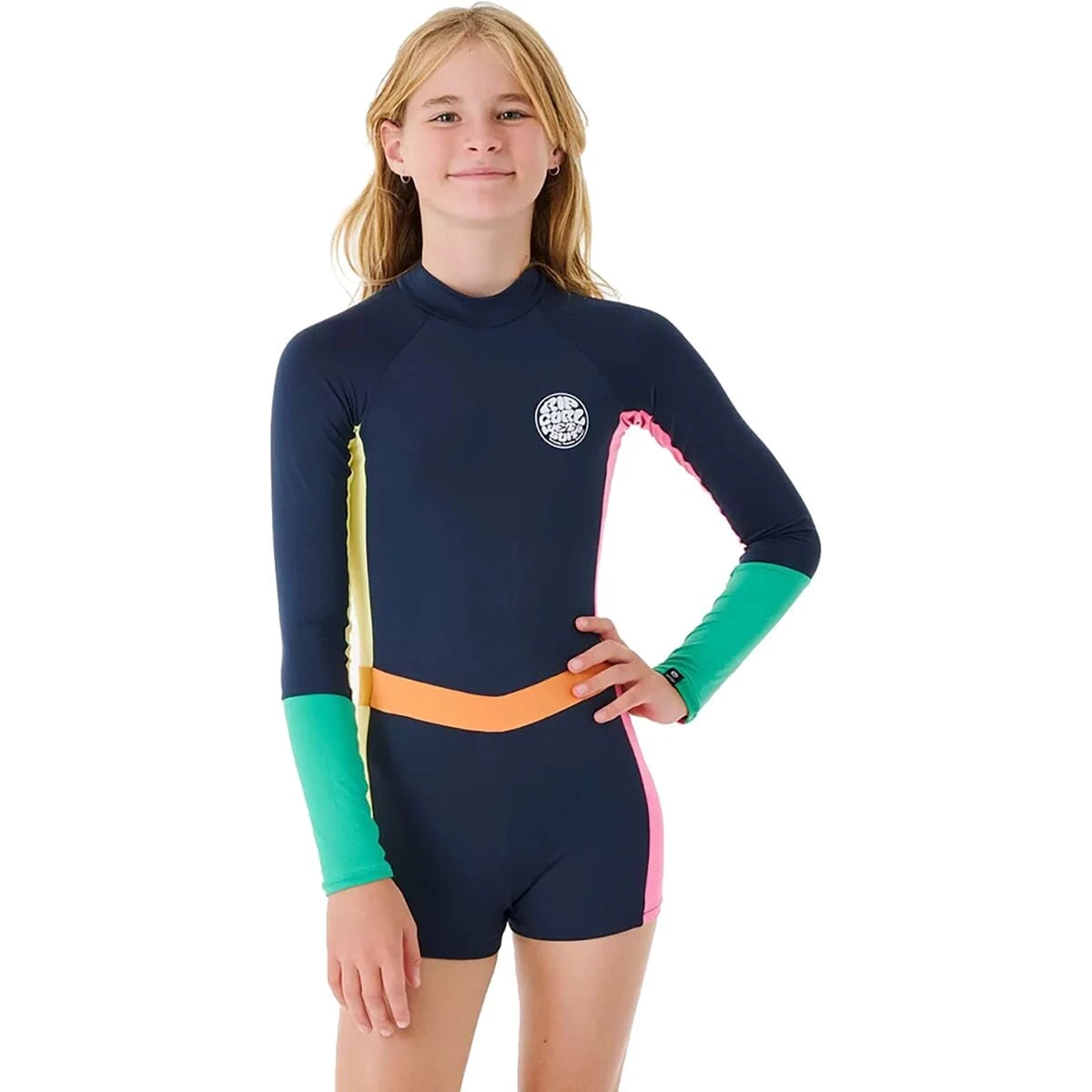 Rip Curl Day Break Long-Sleeve One Piece Swimsuit - Girls' 4 Rip Curl Day Break Long-Sleeve One Piece Swimsuit - Girls' - Image 2