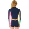 Rip Curl Day Break Long-Sleeve One Piece Swimsuit - Girls' -Chic Clothing Store NAV D1 7
