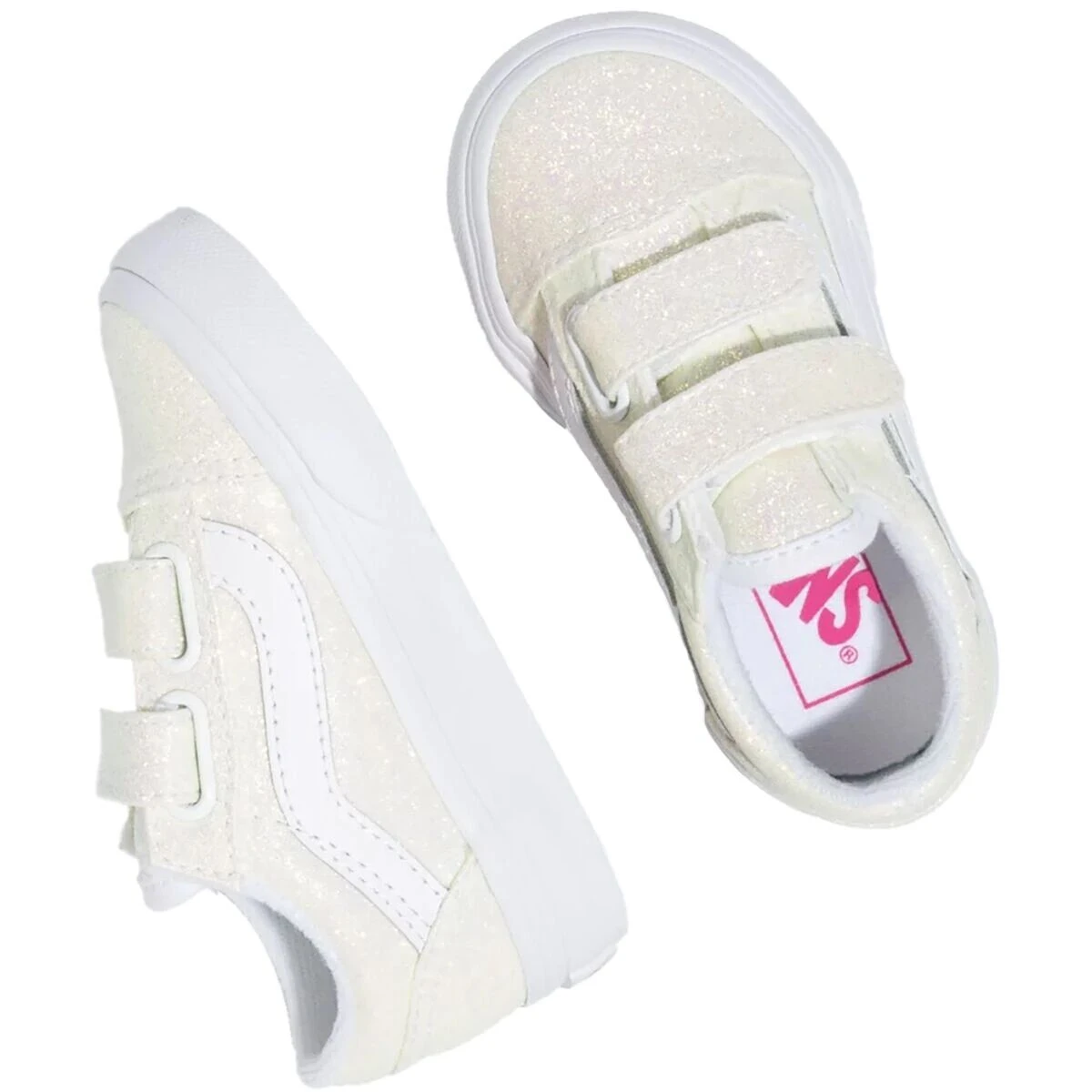 Vans Glow Old Skool V Shoe - Kids' 4 Vans Glow Old Skool V Shoe - Kids' - Image 2