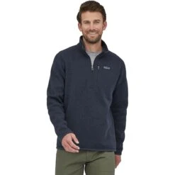 Patagonia Better Sweater 1/4-Zip Fleece Jacket - Men's -Chic Clothing Store NEONV 2