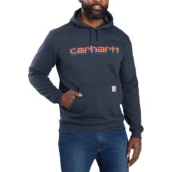 Carhartt Rain Defender Loose Fit MW Logo Graphic Sweatshirt - Men's 11 Carhartt Rain Defender Loose Fit MW Logo Graphic Sweatshirt - Men's -Chic Clothing Store NEWNAV 6