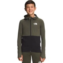 The North Face Amphibious Full-Zip Sun Hoodie - Boys' -Chic Clothing Store NEWTAUGRE 3