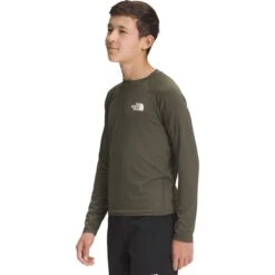 The North Face Amphibious Long-Sleeve Sun T-Shirt - Boys' -Chic Clothing Store NEWTAUGRE D2