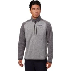 Patagonia Better Sweater 1/4-Zip Fleece Jacket - Men's -Chic Clothing Store NICGRE