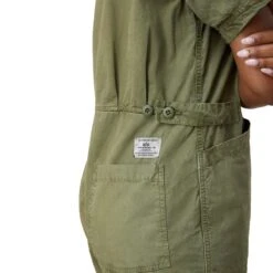 Alpha Industries Patch Pocket Coverall - Women's 15 Alpha Industries Patch Pocket Coverall - Women's -Chic Clothing Store OG107GRE D3