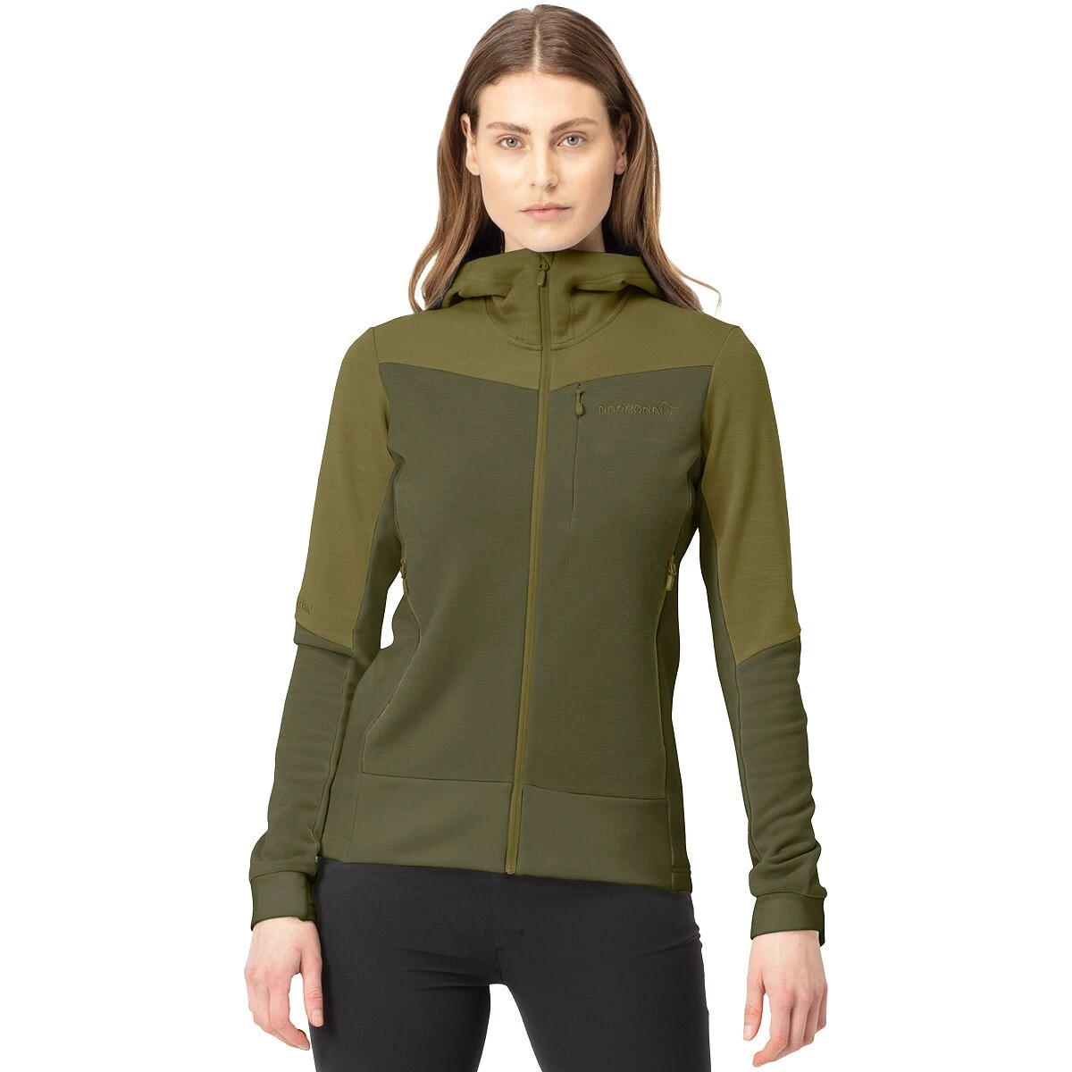 Norrona Falketind Warmwool2 Stretch Zip Hoodie - Women's 3 Norrona Falketind Warmwool2 Stretch Zip Hoodie - Women's