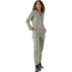 Overland Twill Jumpsuit - Women's 11 Overland Twill Jumpsuit - Women's -Chic Clothing Store OLI 1