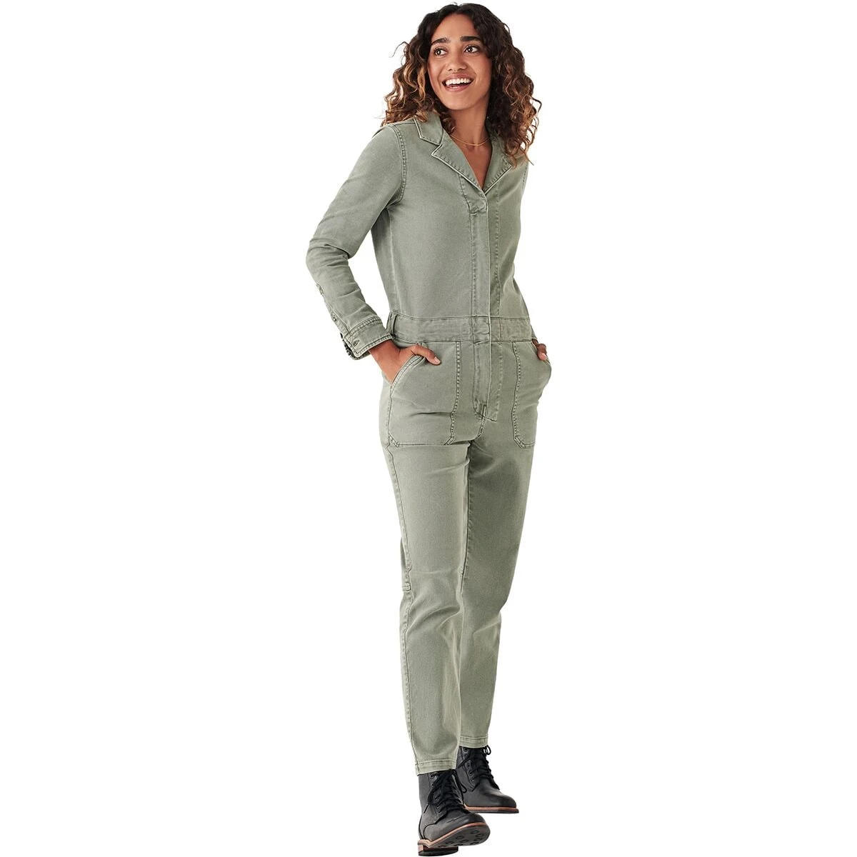 Overland Twill Jumpsuit - Women's 7 Overland Twill Jumpsuit - Women's - Image 5