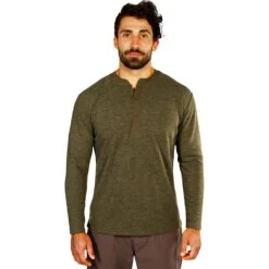 Mountain Henley - Men's -Chic Clothing Store OLI 2