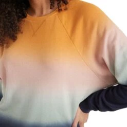 Marine Layer Dip Dye Vintage Terry Sweatshirt - Women's -Chic Clothing Store OMBDIPDYE D3