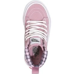 Vans Plaid Sk8-Hi MTE-1 Shoe - Kids' 11 Vans Plaid Sk8-Hi MTE-1 Shoe - Kids' -Chic Clothing Store PLALIL D3