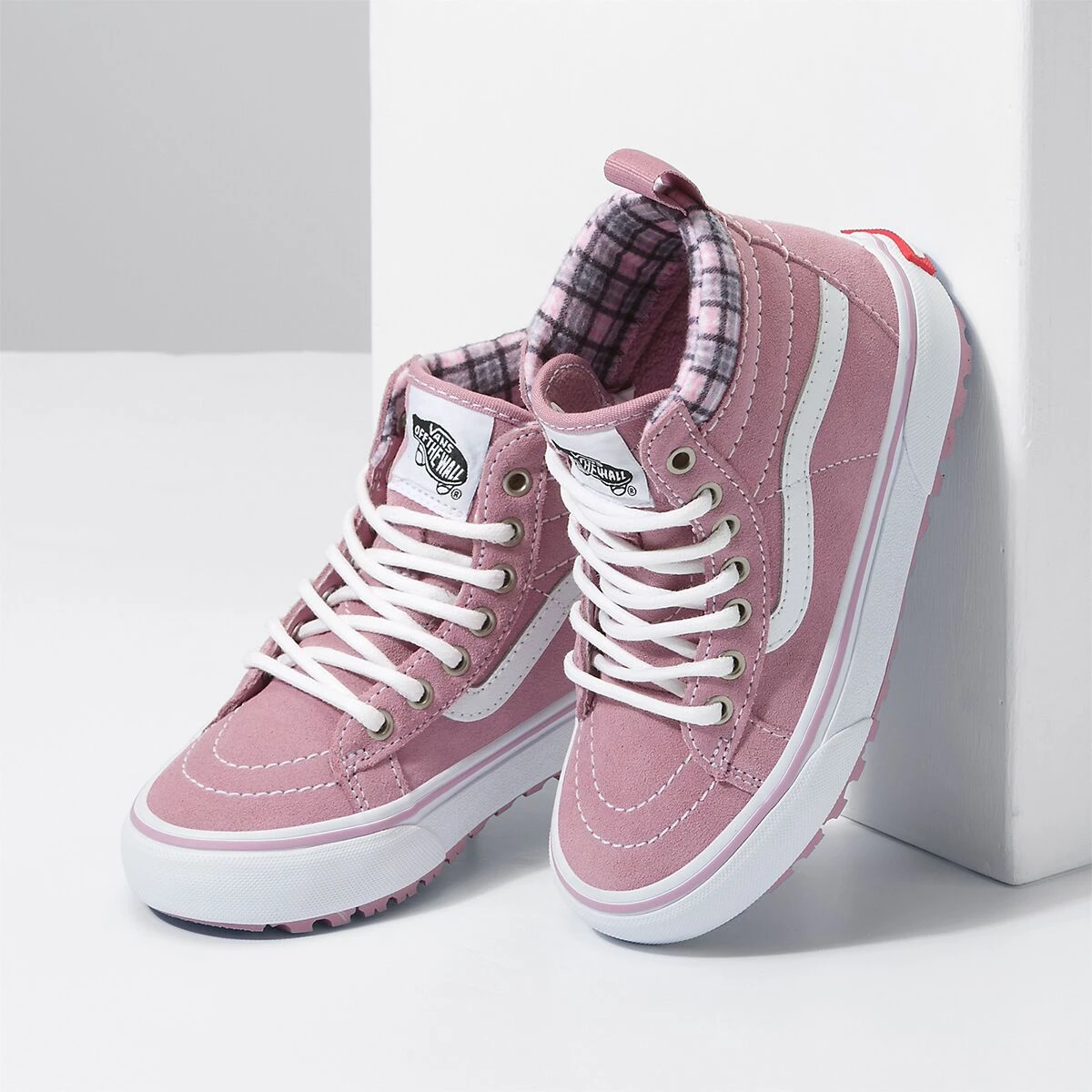 Vans Plaid Sk8-Hi MTE-1 Shoe - Kids' 4 Vans Plaid Sk8-Hi MTE-1 Shoe - Kids' - Image 2
