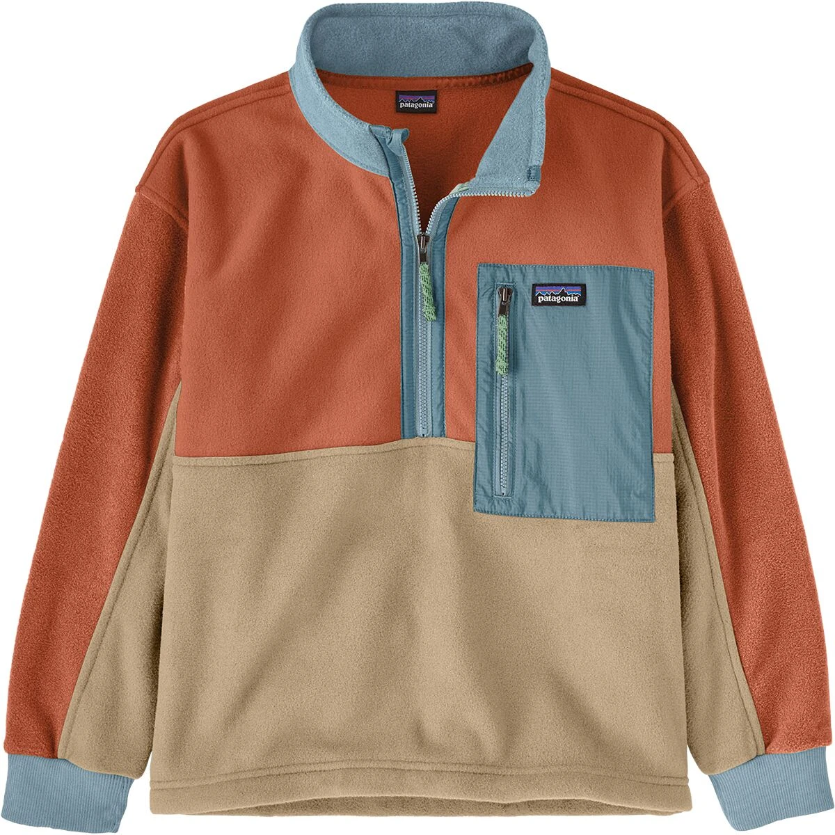 Patagonia Microdini 1/2-Zip Pullover - Kids' 4 Patagonia Microdini 1/2-Zip Pullover - Kids' - Image 2