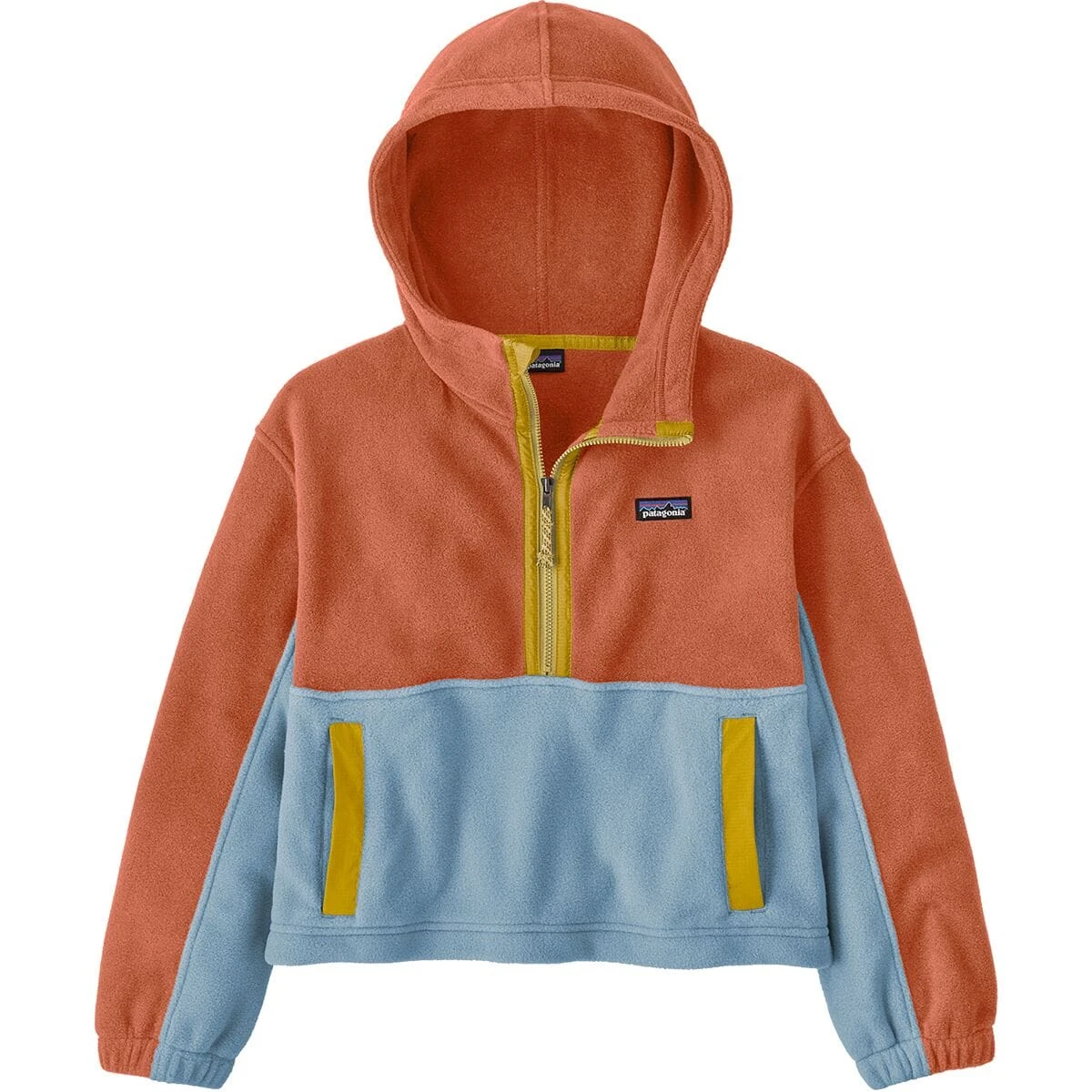 Patagonia Microdini Cropped Pullover Hoodie - Kids' 8 Patagonia Microdini Cropped Pullover Hoodie - Kids' - Image 6