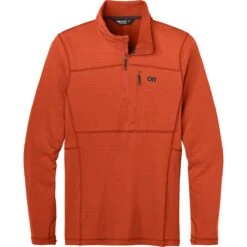 Outdoor Research Vigor Quarter Zip - Men's 16 Outdoor Research Vigor Quarter Zip - Men's -Chic Clothing Store RED 2