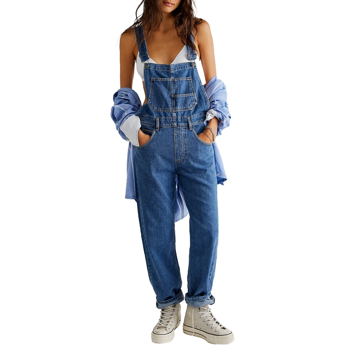 FREE PEOPLE Ziggy Denim Overall - Women's 5 FREE PEOPLE Ziggy Denim Overall - Women's - Image 3