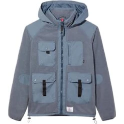 Alpha Industries Mixed Media Fleece Full-Zip Hoodie - Men's 18 Alpha Industries Mixed Media Fleece Full-Zip Hoodie - Men's -Chic Clothing Store SLABLU 1