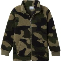 Columbia Rugged Ridge Sherpa Full-Zip Fleece Jacket - Boys' -Chic Clothing Store STGRMOCAA