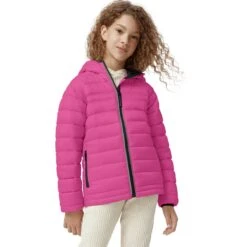 Canada Goose Sherwood Hooded Down Jacket - Girls' -Chic Clothing Store SUMPK