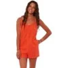 Paddle Out Woven Romper - Women's -Chic Clothing Store SUN 1