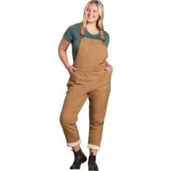Bramble Flannel Lined Overall - Women's 9 Bramble Flannel Lined Overall - Women's -Chic Clothing Store TAB
